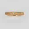 Alliance Or rose et diamants - Charly