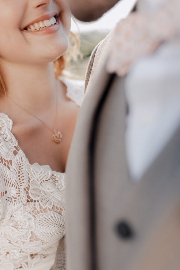 Collier et pendentif coeur or rose 18 carats et diamants - La vie en rose – Image 2