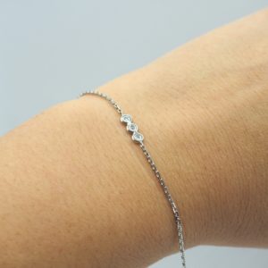Bracelet Trio Diamants - Ottawa.