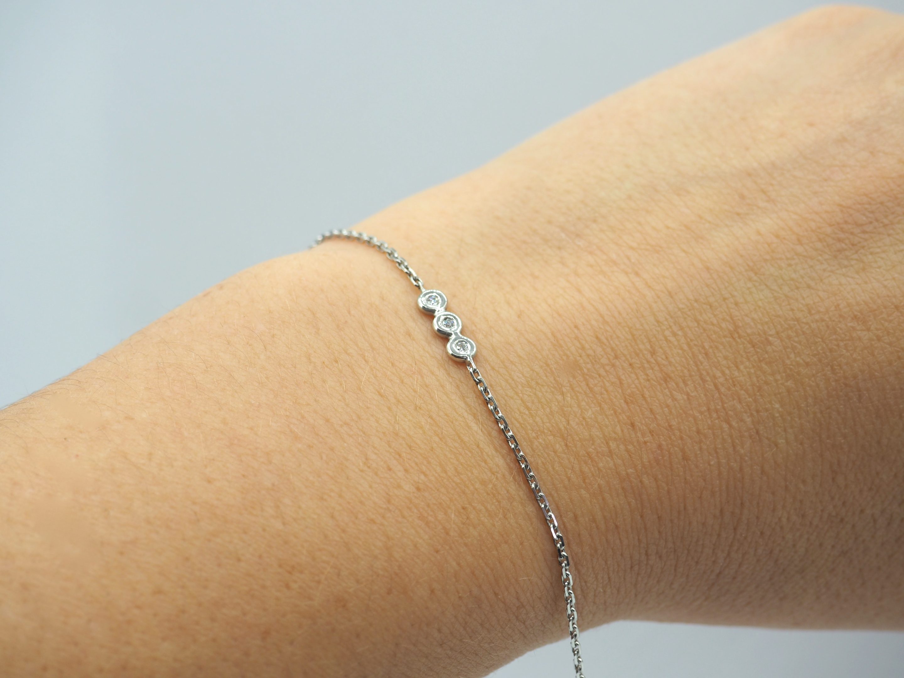 Bracelet Trio Diamants - Ottawa.